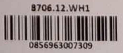 AJAX KeyPad Plus Wireless Touch Keyboard - bar code 2