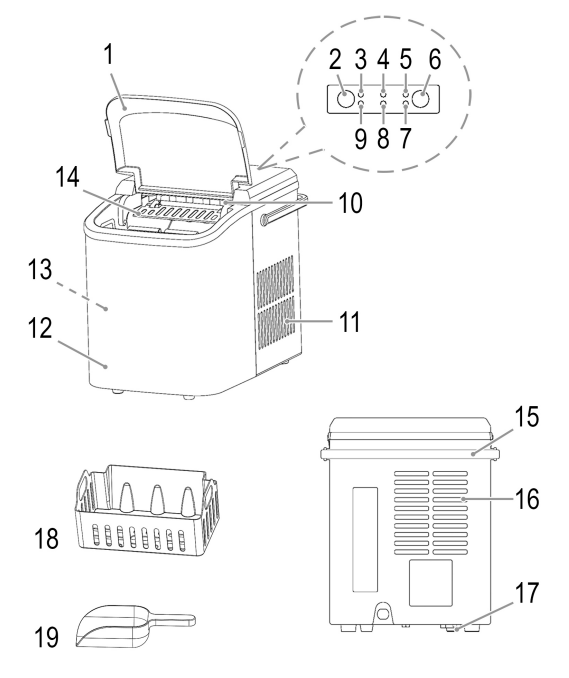BOMANN EWB6060CB Ice Cube Maker - fig