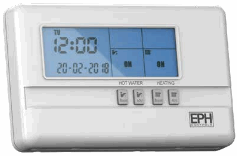 EPH CONTROLS R27 HW 2 Zone Programmer