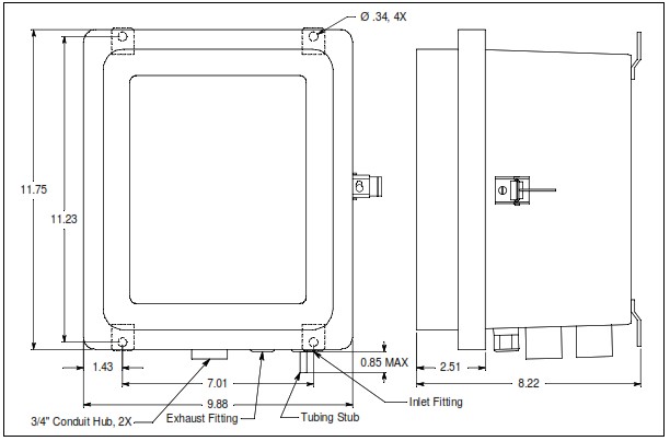 RKI INSTRUMENTS GD 70D4X XX Smart Transmitter - Installation