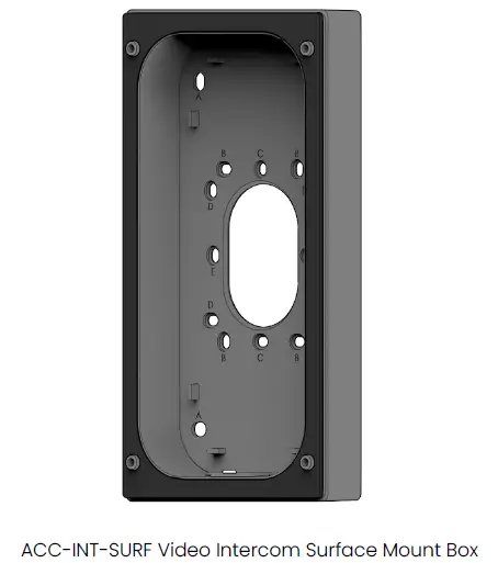 Verkada-ACC-INT-SURF-Video-Intercom-Surface-Mount-Box-FIG-1