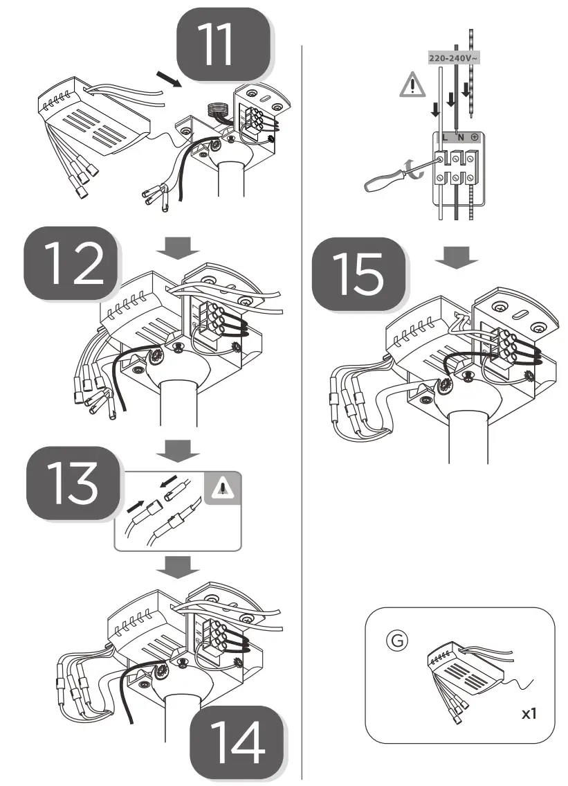 YATON ST-CF220706 Ceiling Fan
with Light - fig 11