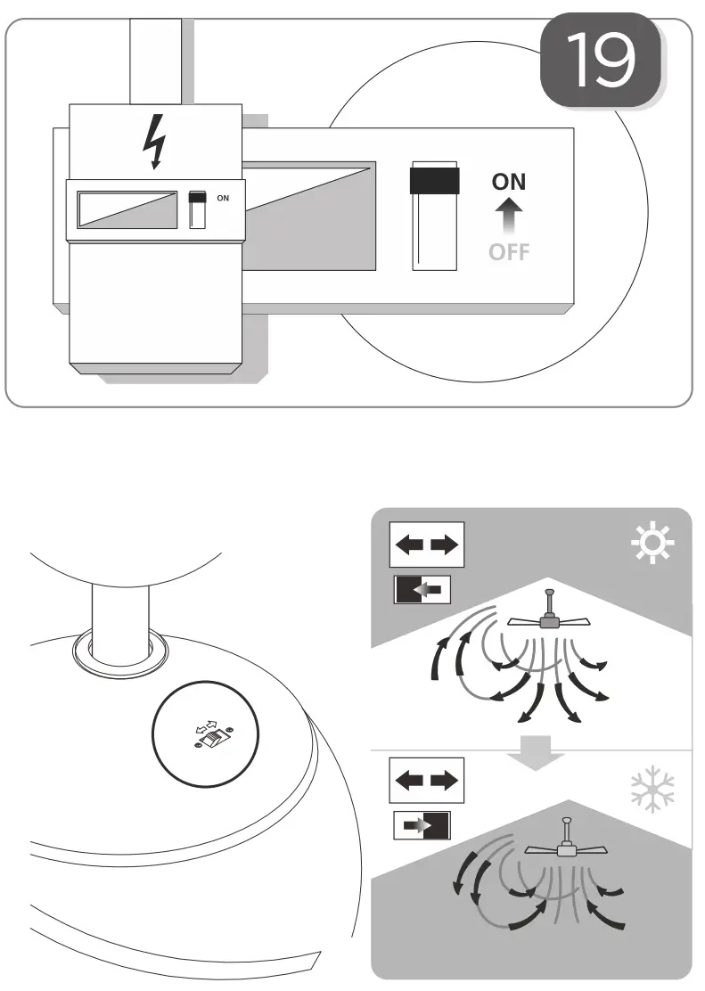 YATON ST-CF220706 Ceiling Fan
with Light - fig 13