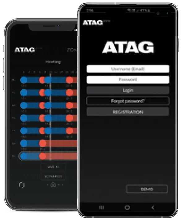 App login screen