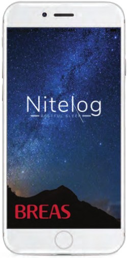 BREAS Nitelog App On iOS Mobile Devices