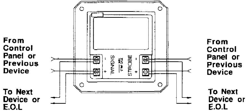 CERBERUS PYROTRONICS MC 3 Tone Signaling Devices - Wiring Diagram 1