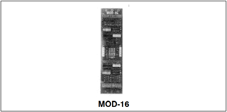 CERBERUS PYROTRONICS MXL Advanced Protection System - MOD-16