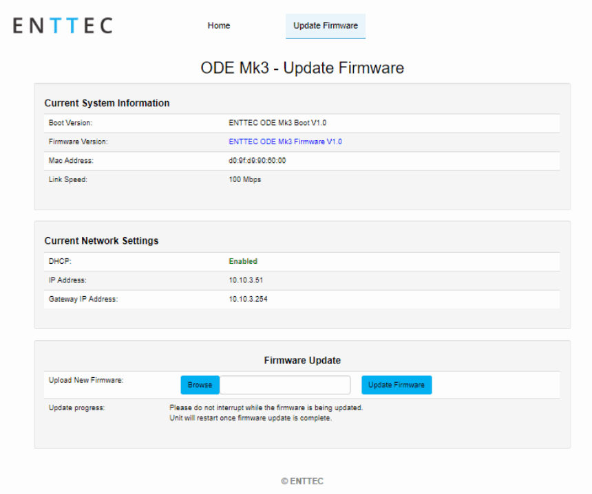 ENTTEC ODE MK3 Two-Universe Bi-Directional eDMX-DMX-RDM Controller Supporting Power Over Ethernet - fig 7