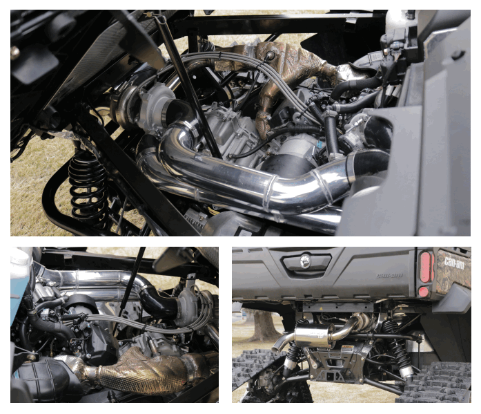 FORCE TURBOS CAN-AM Defender Turbo System - TURBO SYSTEM