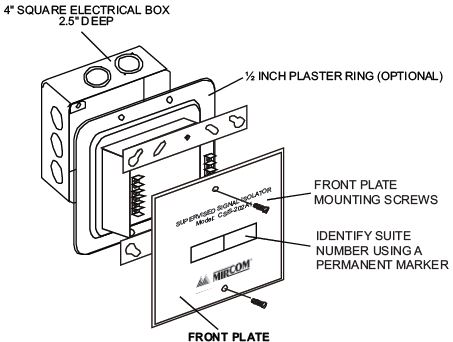 Mircom CSIS-202A1 Supervised Signal Isolator Module-fig2