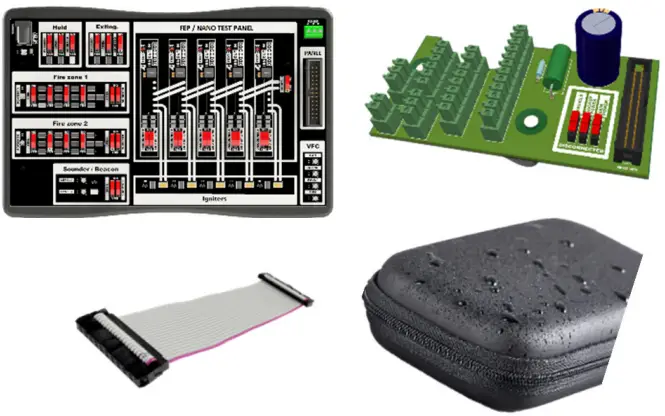 N2KB FTM Testpanel for Nano Fire Detection and Extinguishing Control System - DELIVERY
