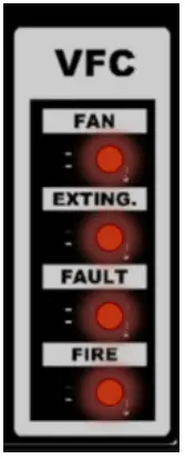 N2KB FTM Testpanel for Nano Fire Detection and Extinguishing Control System - VFC OUTPUTS