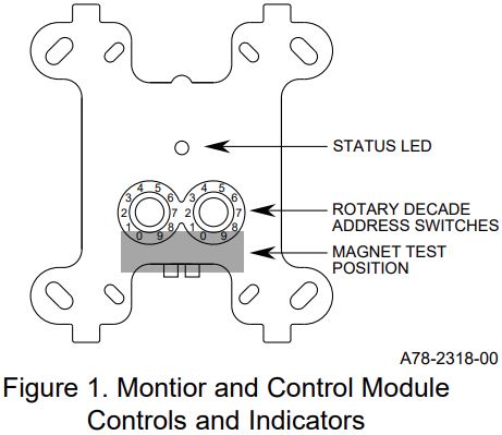 NOTIFIER MMX-1-A Monitor Module-FIG2