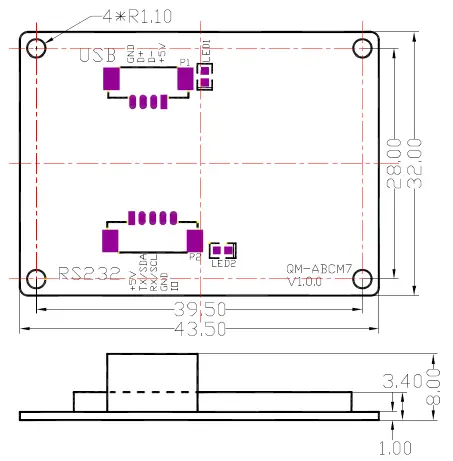 QUIO-QM-ABCM7-IC-Card-Read-Write-Module-FIG-2