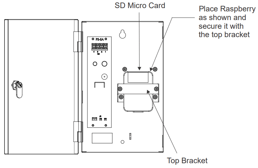 SIEMENS SNU ASSY Single Node Upload - Place Raspberry