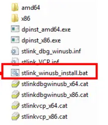 NUCLEO Kit driver installation