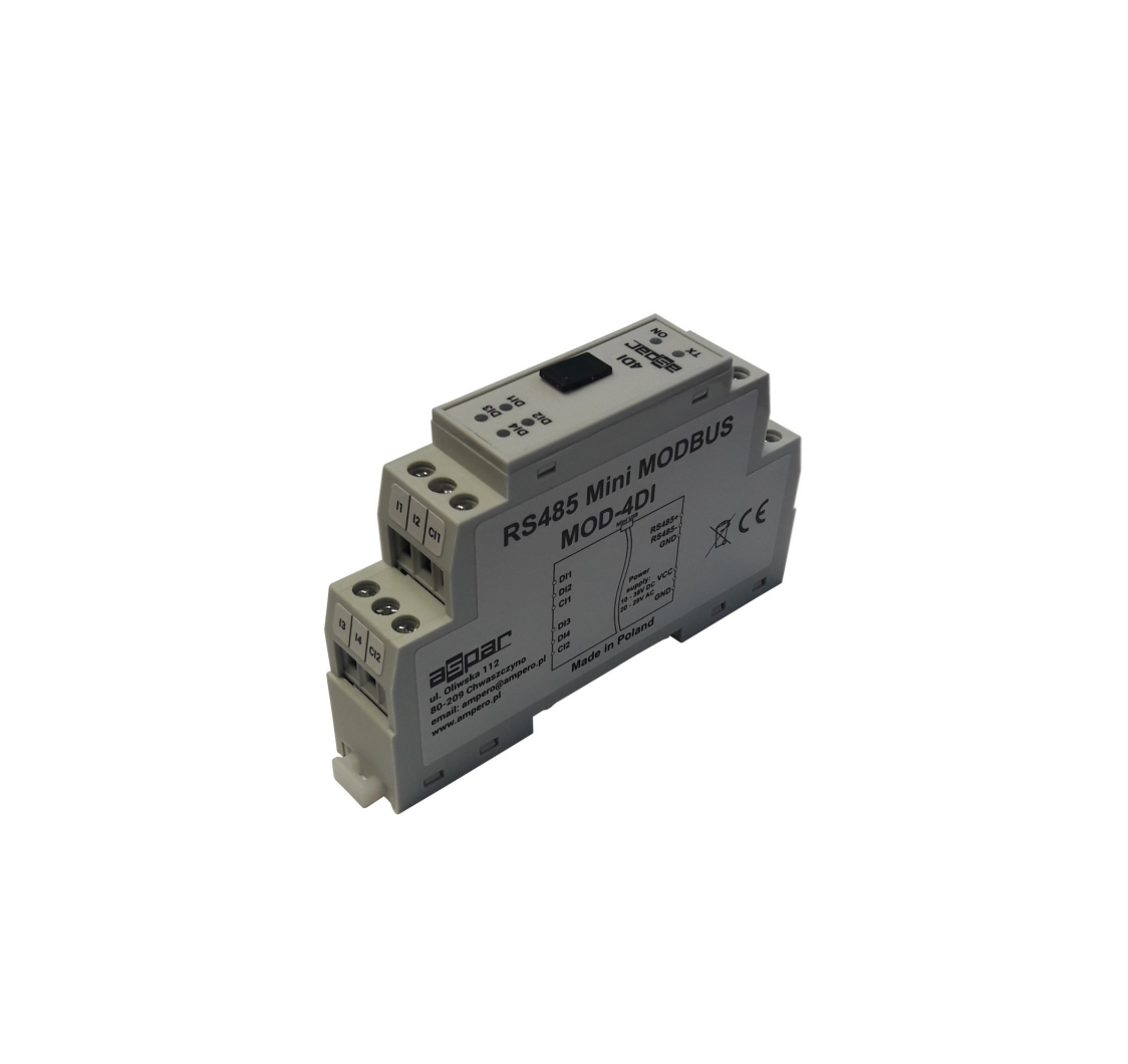 Mini Modbus 4DI Expansion Module