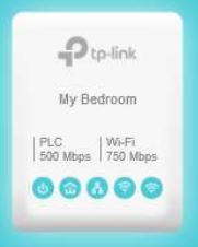 tp-link tpPLC Utility Computer Software for Powerline Adapters and Extenders User Guide - Now the new device name will be displayed on the device