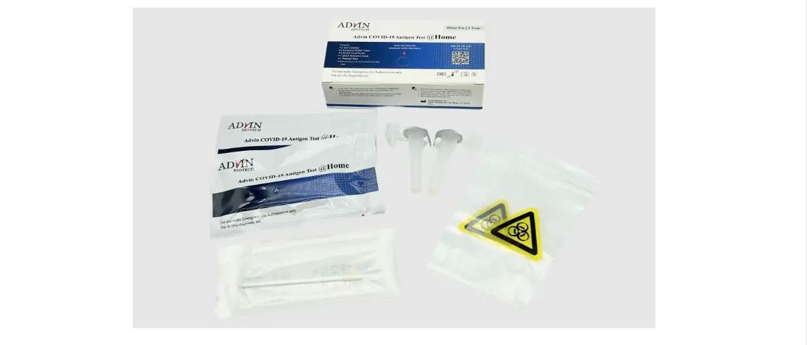 Advin COVID-19 Antigen Test Home Instructions