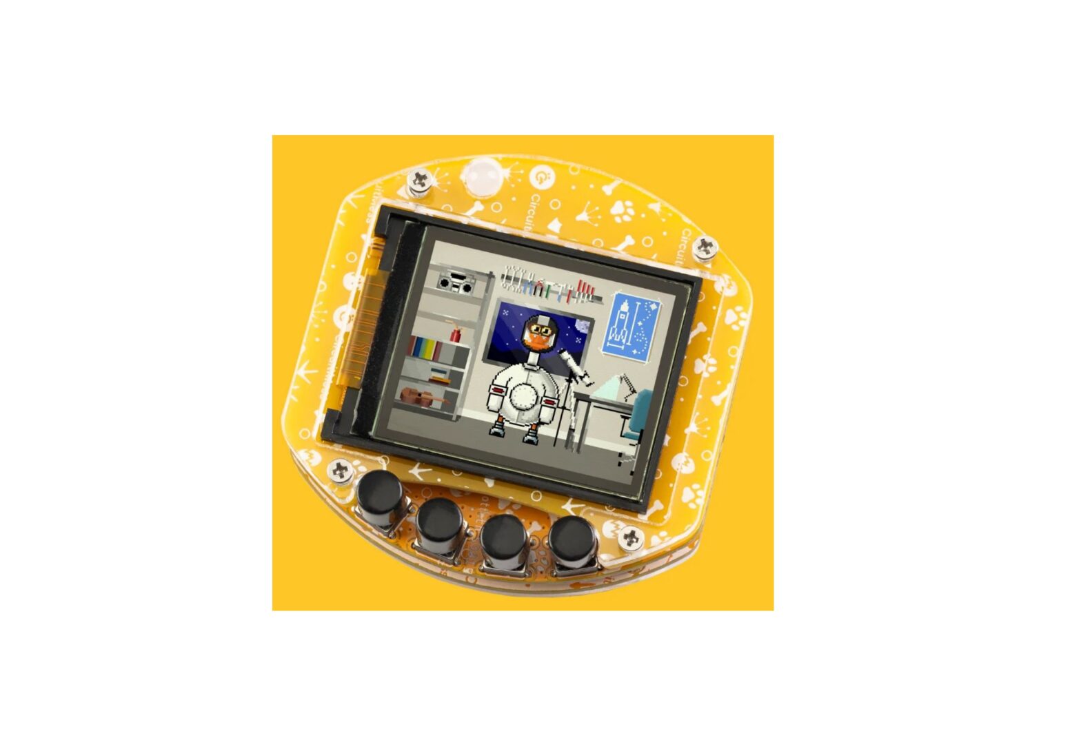 CircuitMess CircuitPet DIY Handheld Virtual Pet-feature