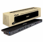 Club 3D CSV-1565 USB Gen1 Type-C Triple Display DP1.4 Alt mode Smart PD3.0 Charging Dock - Featured Image