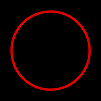 Solid red light