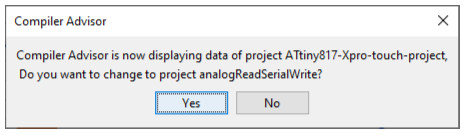 MICROCHIP 50003215A Compiler Advisor in MPLAB X IDE - Compiler Advisor Example 15