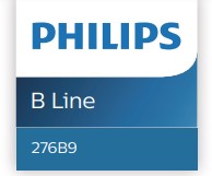 PHILIPS 276B9-00 B Line LED Display User Manual