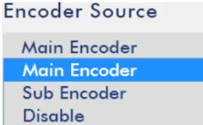 datavideo NVS 40 4 Channel Streaming Encoder Recoder - Encoder Source 1