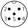 microsonic crm+ Ultrasonic Sensors with Two Switching Outputs - symbol 4