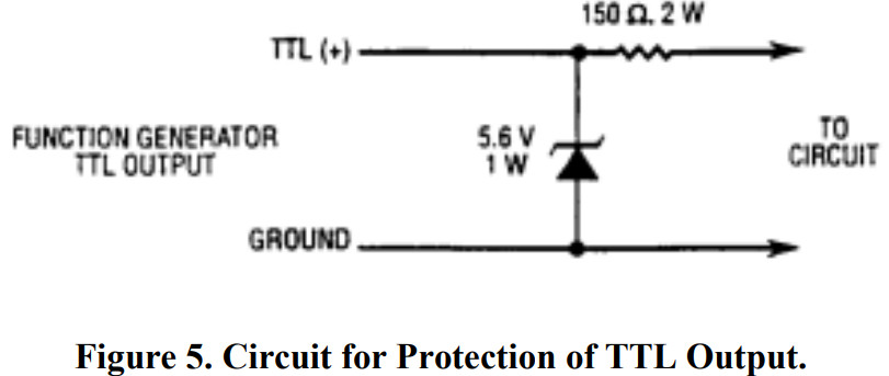 BK PRECISION 4017A 10 MHz Sweep Function Generator - Protection