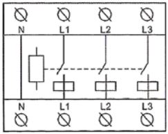 CLE Three Phase Voltage and Current Protector Instruction Manual - Symbol