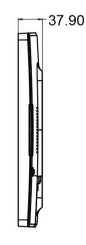 MicroTouch IC-215P-AA2 Touch Computer - Side View