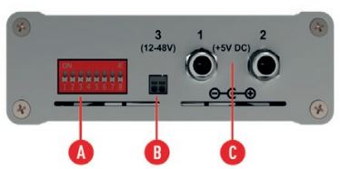NEOX NETWORKS NEOXPacketRaven Hybrid Singlemode Multimode 1G Fiber TAPs User Guide - Back View