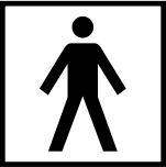 Type BF applied part Symbol