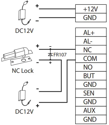 Lock Relay Connection