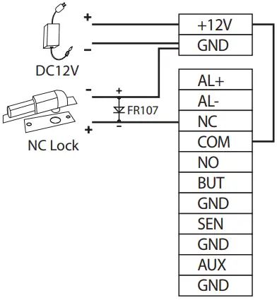 Lock Relay Connection