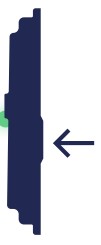 sensolus TRACK 1020 Tracking Solution to Streamline Logistics Processes - Tamper button