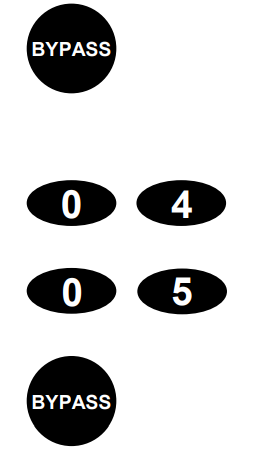 Hills NX-1508 NX Series Code Pad 8 Zone LED Code Pad Reliance 8 Security Alarm System - Key 5