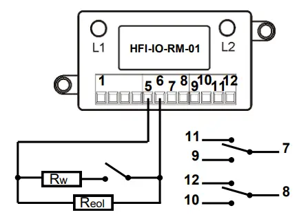 INPUT / OUTPUT relay mini-module