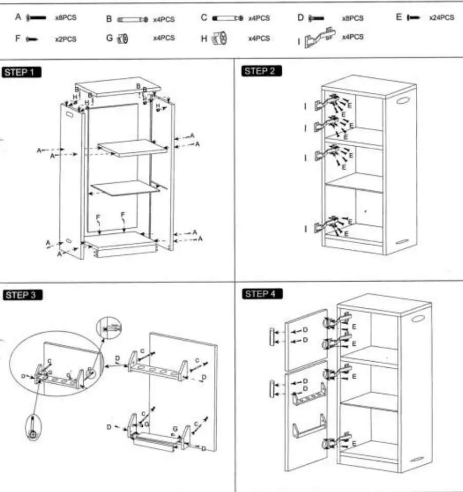 VIGA 50762 White Kitchen Stove with Accessories - Assembly
4