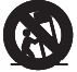 amazon basics R30PUS Bookshelf Speaker with Passive Speaker 50W User Manual - use caution when moving the cart icon