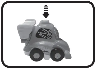vtech 3 in 1 Launch & Go Raceway - Action Button