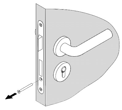 xpr PXP-CY-MF Electronic Knob Module - electronic fixing screw.
