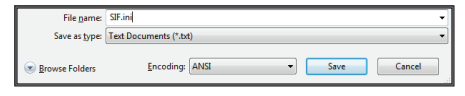 SIF Settings for IX-BA, IX-DA, and IX-MV Stations the IXW-MA 