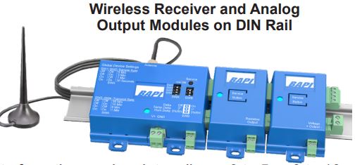 BAPI BA-RCV-BLE-EZ Wireless Receiver and Analog Output Modules Instruction Manual - Wireless Receiver