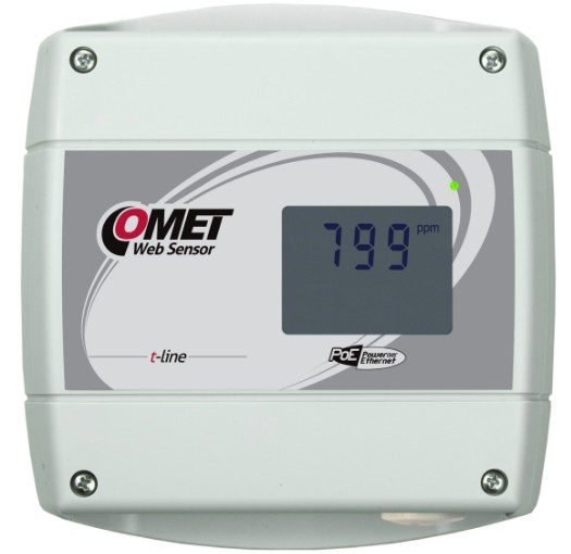 COMET T5640 Transmitters Web Sensors with power over Ethernet
