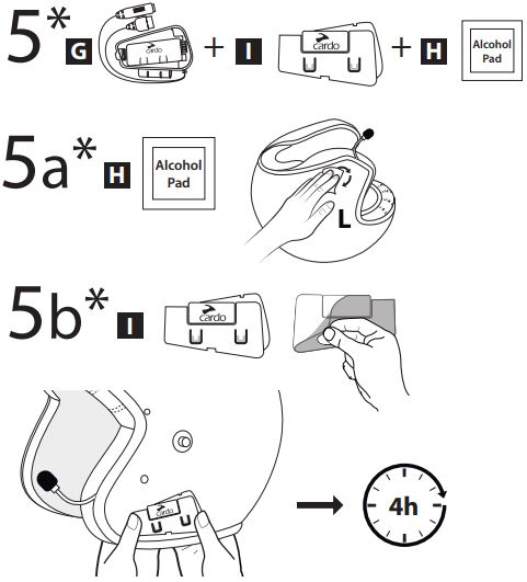 Cardo A02 Freecom X Helmet Intercom System-FIG4