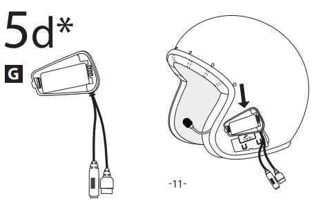 Cardo A02 Freecom X Helmet Intercom System-FIG6