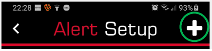 Setup an Alert Push notification to your Smart Device